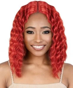 LDP-Crimp6 | Lace Front & Lace Part Synthetic Wig By Motown Tress Wigs For Black Women