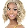 Wigs For Black Women LDP-Austin | Lace Front & Lace Part Synthetic Wig By Motown Tress