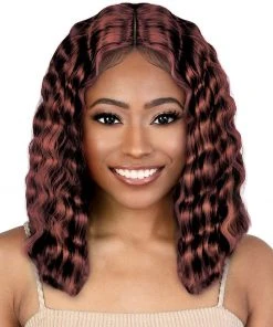 LDP-Crmp14 | Lace Front & Lace Part Synthetic Wig By Motown Tress Wigs For Black Women