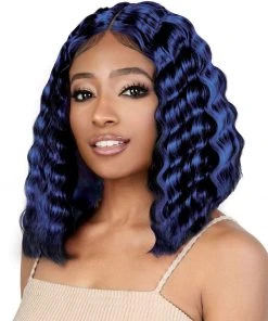 LDP-Crmp14 | Lace Front & Lace Part Synthetic Wig By Motown Tress Wigs For Black Women
