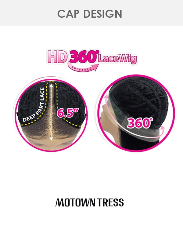 L360 Rina | Lace Front & Lace Part Synthetic Wig By Motown Tress 9 L360 Rina | Lace Front & Lace Part Synthetic Wig By Motown Tress