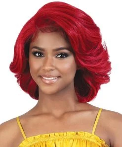 LDP-Mika | Lace Front & Lace Part Synthetic Wig By Motown Tress Wigs For Black Women