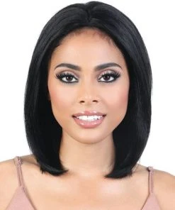HPL3 Brit | Lace Front Human Hair Wig By Motown Tress
