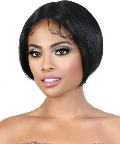 Wigs For Black Women HPLFP Cleo | Lace Front Remy Human Hair Wig By Motown Tress