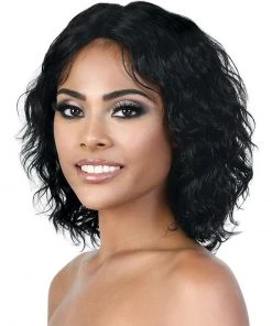 Wigs For Black Women HPLFP Vela | Lace Front Remy Human Hair Wig By Motown Tress