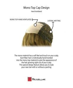 Clarissa | Monofilament Synthetic Wig By TressAllure 21 Clarissa | Monofilament Synthetic Wig By TressAllure