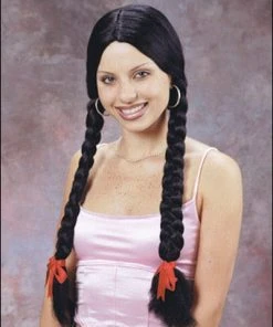 Indian Girl / Braided Girl By New Look Costume Wigs