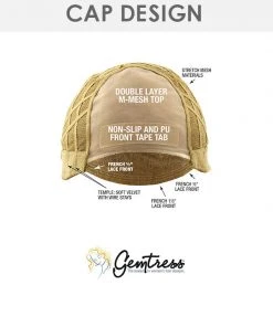 Orchid | Lace Front & Monofilament Synthetic Wig By Gemtress