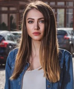 PLF005HM | Lace Front & Monofilament Human Hair Wig By Louis Ferre