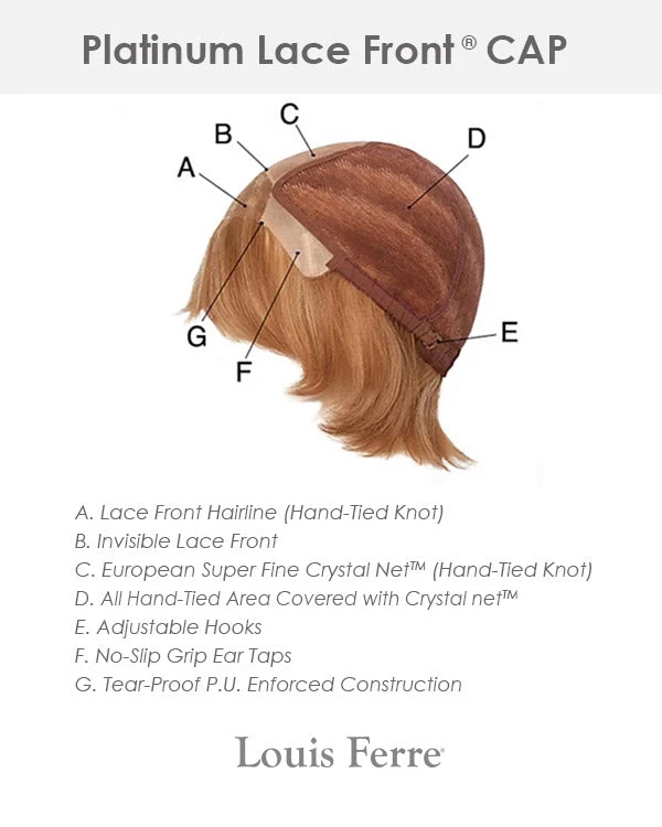 PLF008HM | Lace Front & Monofilament Human Hair Wig By Louis Ferre 6 PLF008HM | Lace Front & Monofilament Human Hair Wig By Louis Ferre