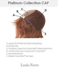 PC108 Petite/Average | Monofilament Human Hair Wig By Louis Ferre Wigs For Cancer Patients 15 PC108 Petite/Average | Monofilament Human Hair Wig By Louis Ferre Wigs For Cancer Patients