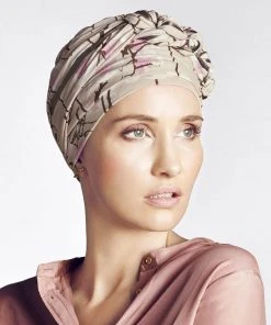 Best Wig Outlet Azure Printed Turban Headwear