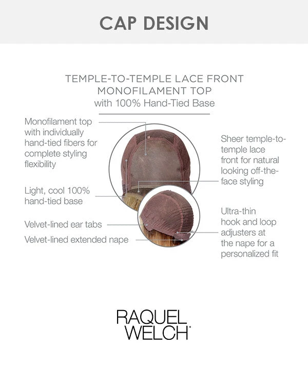 Mesmerized | Lace Front & Monofilament Synthetic Wig By Raquel Welch 8 Mesmerized | Lace Front & Monofilament Synthetic Wig By Raquel Welch