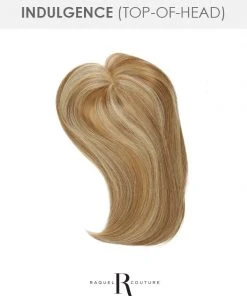 Wiglets Indulgence (Top-of-Head) | Monofilament Human Hair Wiglet By Raquel Welch