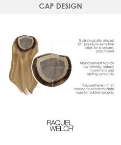 Gilded 18 Inch | Monofilament Human Hair Wiglet By Raquel Welch 18~26 Inch 13 Gilded 18 Inch | Monofilament Human Hair Wiglet By Raquel Welch 18~26 Inch