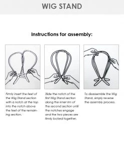 Best Wig Outlet Folding Stand / Wig Stand By Hair U Wear