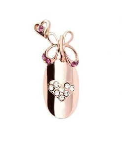 Stephen Nail Jewelry Butterfly (Medium Pink Gold)