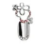 Stephen Nail Jewelry Clover (Medium-Silver)