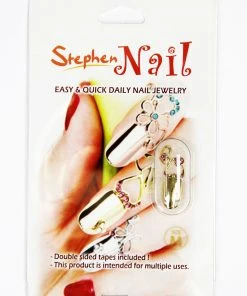 Stephen Nail Jewelry Twin Hearts (Medium-Gold)