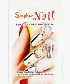 Stephen Nail Jewelry Wing (Small-Pink Gold)