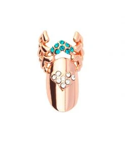 Stephen Nail Jewelry Wing (Medium-Pink Gold)