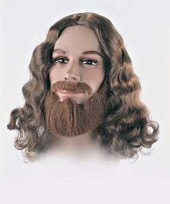Jesus Wig Set By Sepia Costume Wigs