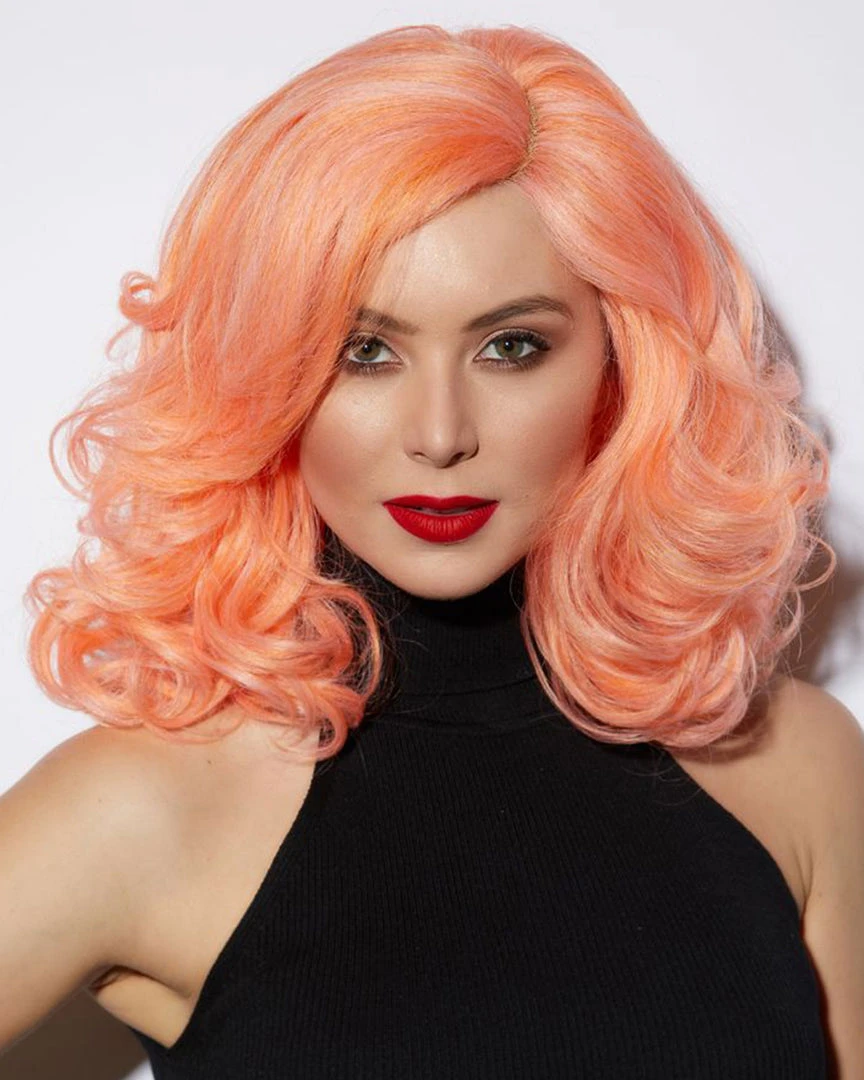 BLF Reagan (Blush) Lace Front Sepia Costume Wigs 4 BLF Reagan (Blush) Lace Front Sepia Costume Wigs