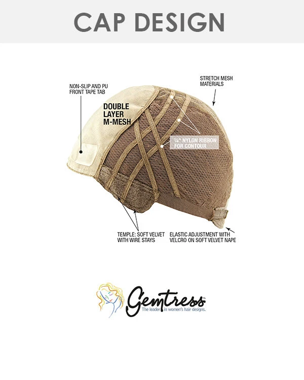 Sunflower | Monofilament Synthetic Wig By Gemtress Wigs For Women 7 Sunflower | Monofilament Synthetic Wig By Gemtress Wigs For Women