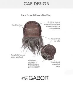 Sweet Talk Luxury | Lace Front & Monofilament Top Synthetic Wig By Gabor Wigs For Women 17 Sweet Talk Luxury | Lace Front & Monofilament Top Synthetic Wig By Gabor Wigs For Women