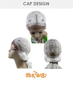 Wigs For Black Women Swiss Lace Houston | Lace Front Synthetic Wig By It's A Wig