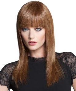 Wigs For Women Sleek & Straight | Lace Front & Monofilament Crown Synthetic Wig By TressAllure