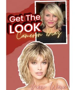 Wigs For Women New Wave HF | Lace Front & Monofilament Top Synthetic Wig By TressAllure