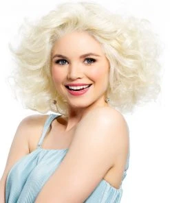 Wigs For Women Curl Intense | Lace Front & Monofilament Top Synthetic Wig By TressAllure