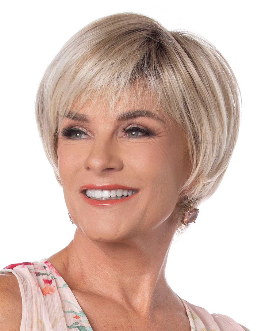 Wigs For Women Contemporary Bob Large HF | Synthetic Wig By Toni Brattin 3 Wigs For Women Contemporary Bob Large HF | Synthetic Wig By Toni Brattin