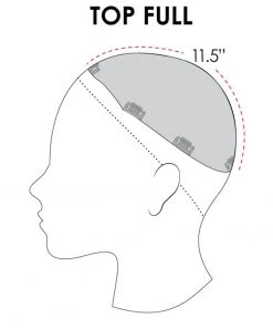 Top Full 12 Inch HH (Exclusive) | Monofilament Remy Human Hair Toppers By Jon Renau 12 Top Full 12 Inch HH (Exclusive) | Monofilament Remy Human Hair Toppers By Jon Renau