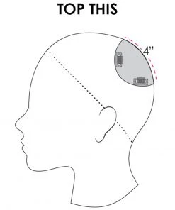 14~16 Inch Top This 16 Inch (Exclusive) | Monofilament Remy Human Hair Toppers By Jon Renau