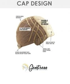 Wigs For Women Violet | Monofilament Synthetic Wig By Gemtress