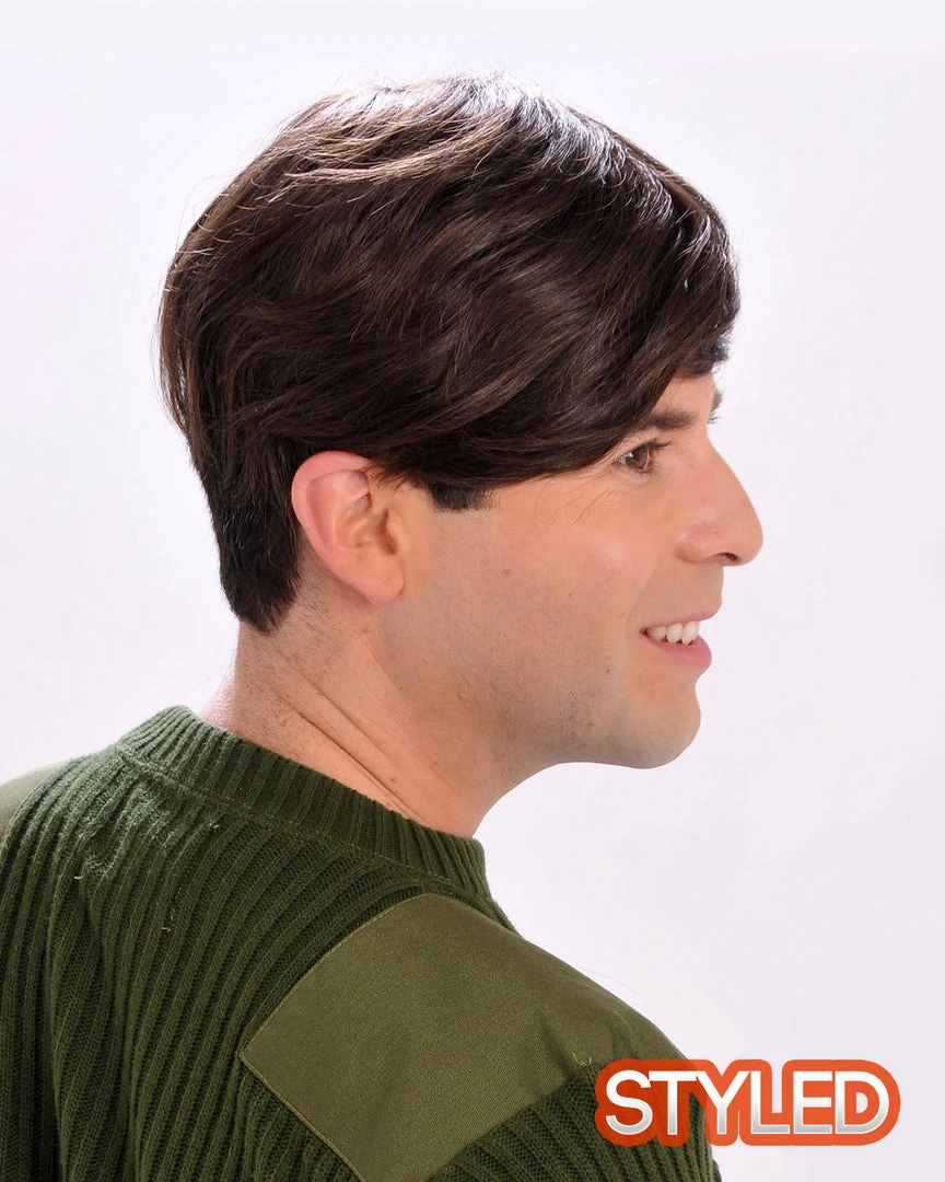 400 | Men's Human Hair Toupee By Wig Pro Toupee For Men 4 400 | Men's Human Hair Toupee By Wig Pro Toupee For Men