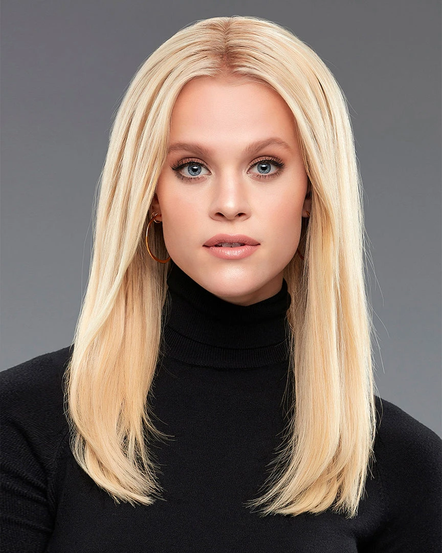 EasiPieces 16 Inch Length X 9 Inch Width (1pc) | Remy Human Hair Piece By Jon Renau 3 EasiPieces 16 Inch Length X 9 Inch Width (1pc) | Remy Human Hair Piece By Jon Renau