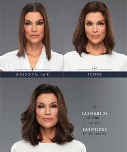 EasiPieces 12 Inch Length X 6 Inch Width (1pc) | Remy Human Hair Piece By Jon Renau 11 EasiPieces 12 Inch Length X 6 Inch Width (1pc) | Remy Human Hair Piece By Jon Renau