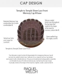 Advanced French | Lace Front Synthetic Wig By Raquel Welch